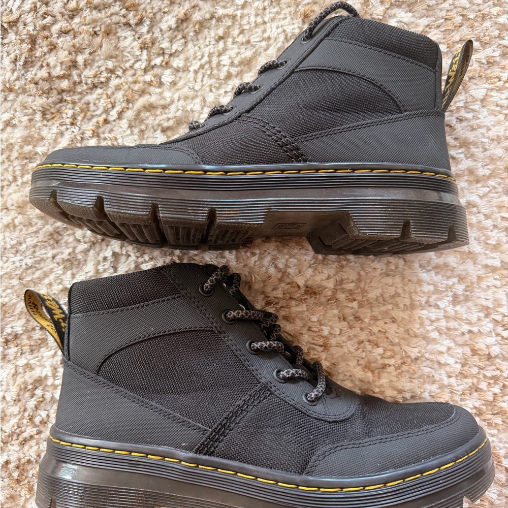 Dr. Martens Black Weatherproof boots